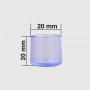 Piedini in PVC per sedia - diam. 20 mm