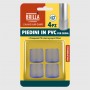 Piedini in PVC per sedia - diam. 22 mm