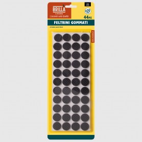 Feltrini gommati rotondi - diam. 20mm - 44pz