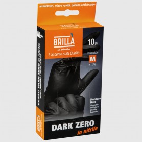 Guanti Dark Zero - Nitrile - M - 10PZ