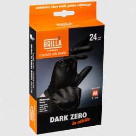 Guanti Dark Zero - Nitrile - M - 24PZ
