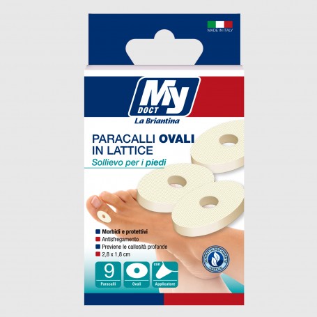 Paracalli ovali in lattice - 9 pz