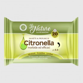 Salviette alla citronella - 30 pz