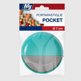 Portapastiglie rotondo Pocket