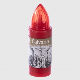 Lumino elettrico Calvario - rosso