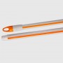 Manico Stripe fisso Orange & Grey - 130 cm