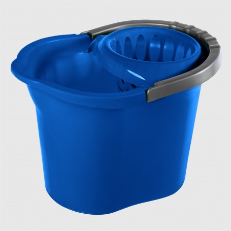 Secchio con Strizzatore Smart Blu