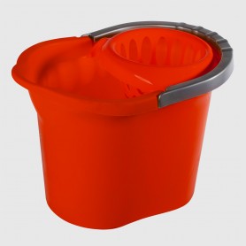 Secchio con Strizzatore Smart Rosso