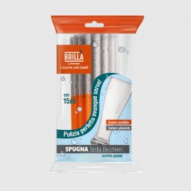 Spugna Brillà Bicchieri Dual Action