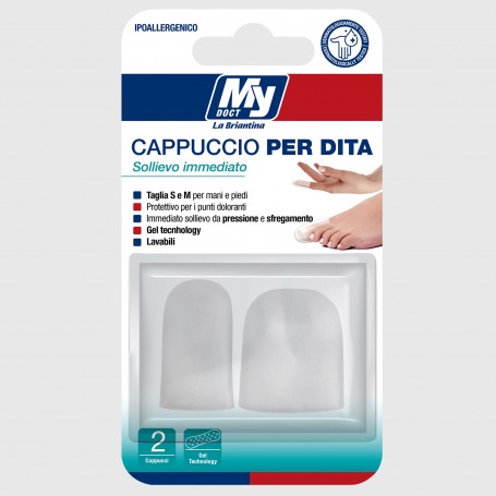 Cappuccio per dita misura S e M - 2 pz