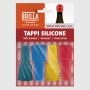 Tappi ermetici in silicone - 4 pz