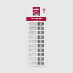 Pinza bucato antiscivolo 10 pezzi