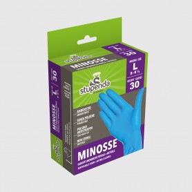Guanti Minosse - Vinile/Nitrile - L - 30PZ
