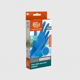Guanti Odisseo - Vinile/Nitrile - M - 10PZ