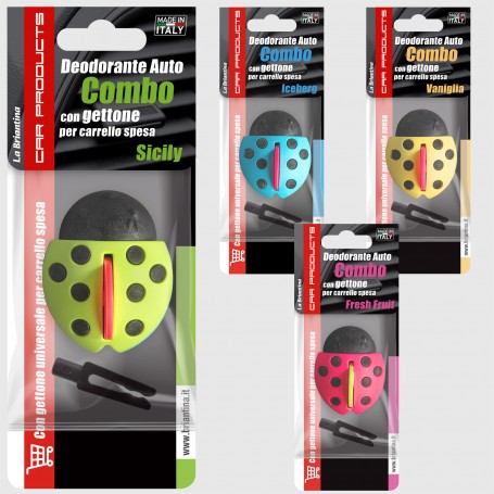 Deodorante auto Combo - Ladybug