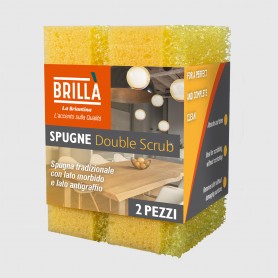 Spugna Double Scrub - 2 pezzi