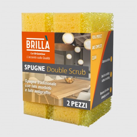 Spugna Double Scrub - 2 pezzi