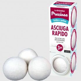 Sfere di lana cotta per asciugatrice - 3 pz