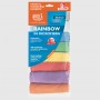 Panni Microfibra Rainbow 30x30 cm - 8 Pezzi