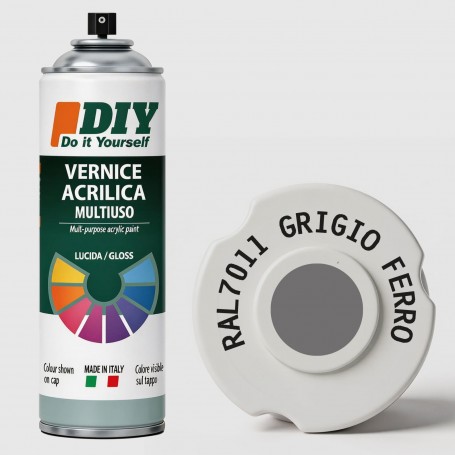 Smalto acrilico RAL7011 - Grigio Ferro