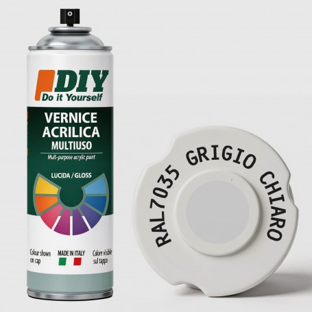 Smalto acrilico RAL7035 - Grigio Chiaro