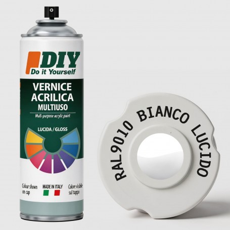 Smalto acrilico RAL9010 - Bianco Lucido