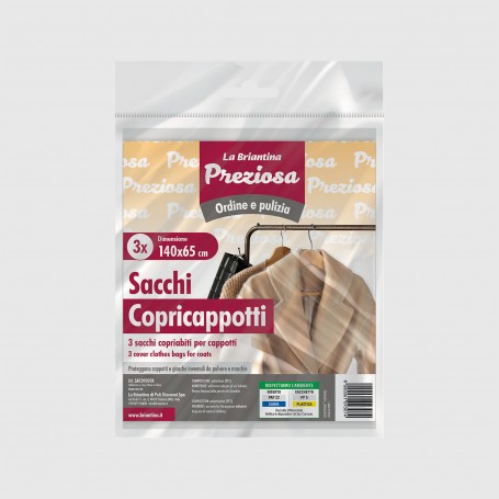 Sacchi copriabiti per cappotti