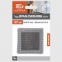 Toppe adesive ripara zanzariere - 7x7 cm - 2 pz