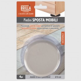 Piedini sposta mobili - 4 pz