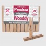 Pinze Bucato Wooddy - 20 pezzi