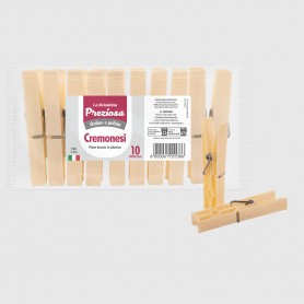 Pinze bucato Cremonesi - 10 pezzi