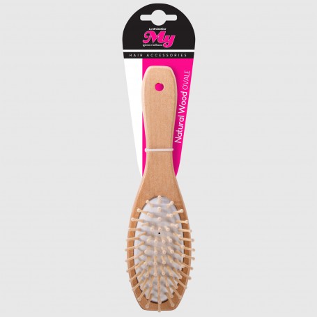 Spazzola Natural Wood - ovale