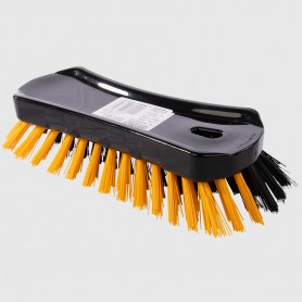 Spazzola Ergonomica Doppia Setola con Impugnatura