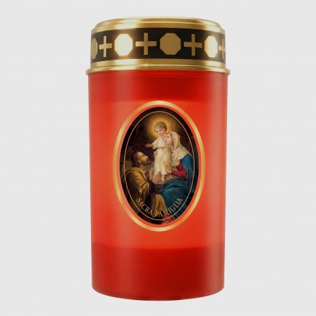 Lumino Sacra Famiglia con puntale