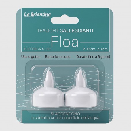 Tealight galleggianti Floa - 2pz