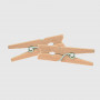 Pinze bucato legno Micro - 30 pz