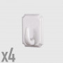 Ganci adesivi - 4 pz