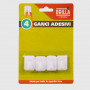 Ganci adesivi - 4 pz