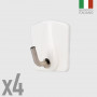 Ganci adesivi 1 posto - 4 pz
