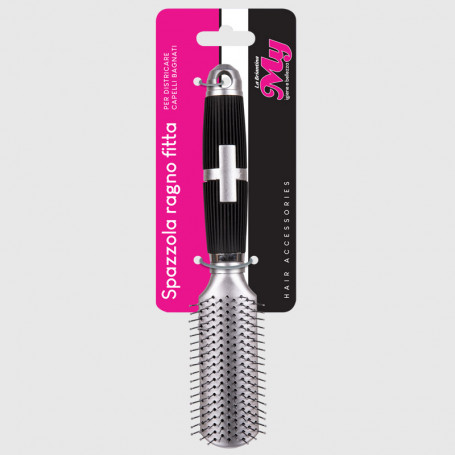 Spazzola capelli ragno setole fitte