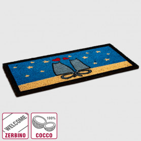 Zerbino cocco Benvenuto - 25x55 cm
