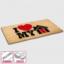 Zerbino cocco Love my home - 40x70 cm