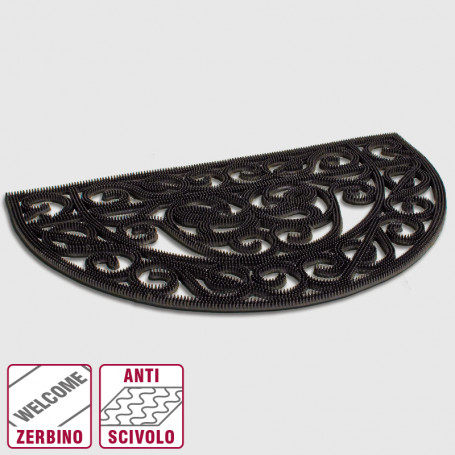 Zerbino gomma naturale Halfmoon - 45x75 cm