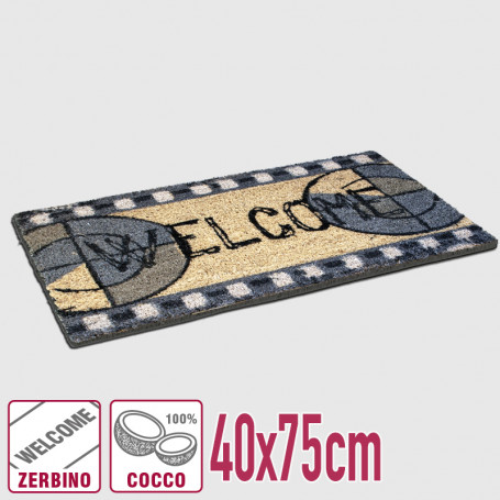 Zerbino cocco Welcome - 40x75 cm