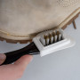 Spazzola multifunzione per scarpe scamosciate