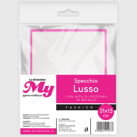 Specchio Lusso 15x21