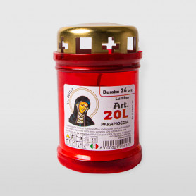Lumino 20L S. Rita Parapioggia Rosso