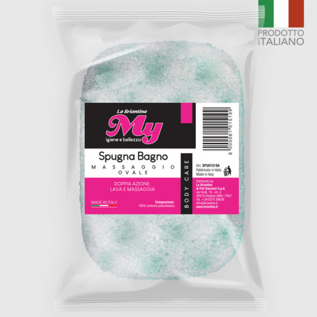 Spugna Massaggio ovale