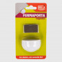 Fermaporta magnetico bianco