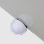 Fermaporta magnetico bianco